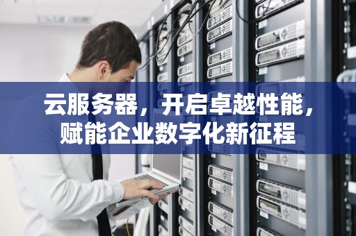 云服务器，开启卓越性能，赋能企业数字化新征程