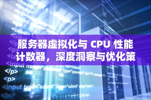 服务器虚拟化与 CPU 性能计数器，深度洞察与优化策略