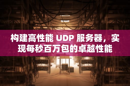 构建高性能 UDP 服务器，实现每秒百万包的卓越性能