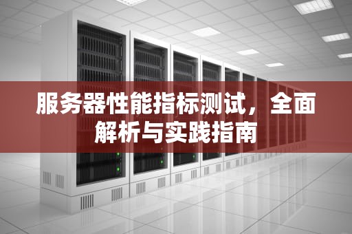 服务器性能指标测试，全面解析与实践指南