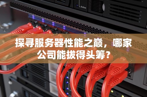探寻服务器性能之巅，哪家公司能拔得头筹？