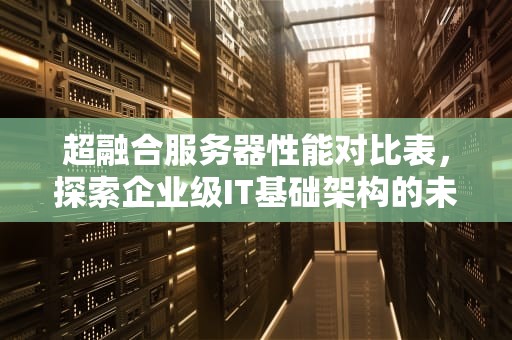 超融合服务器性能对比表，探索企业级IT基础架构的未来之选