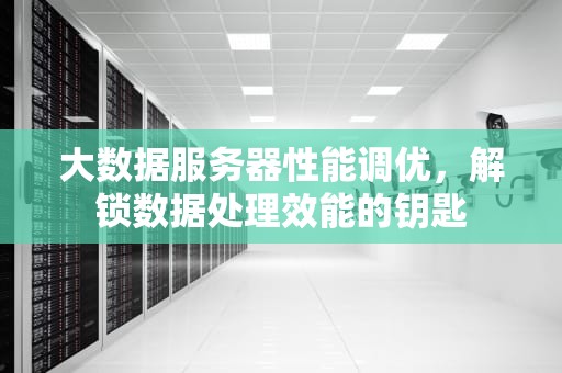 大数据服务器性能调优，解锁数据处理效能的钥匙