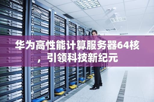 华为高性能计算服务器64核，引领科技新纪元