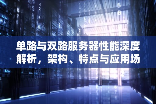 单路与双路服务器性能深度解析，架构、特点与应用场景