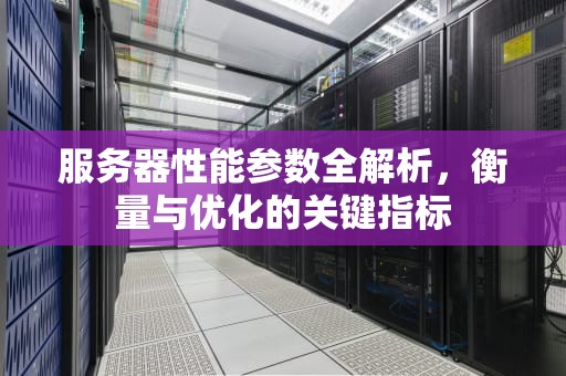 服务器性能参数全解析，衡量与优化的关键指标