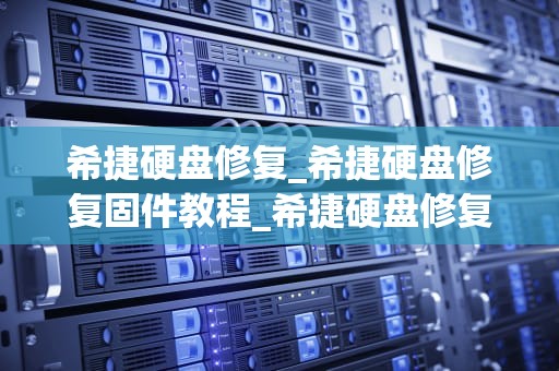希捷硬盘修复_希捷硬盘修复固件教程_希捷硬盘修复的全面指南