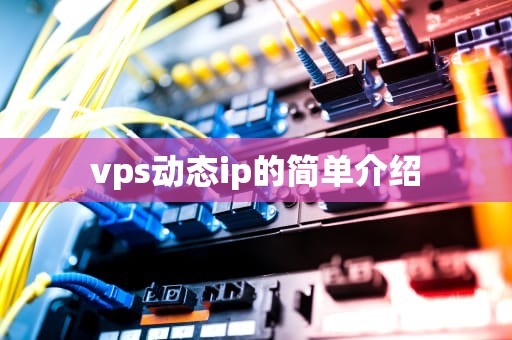 vps动态ip的简单介绍
