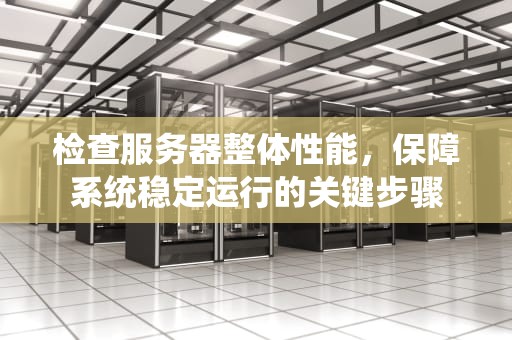 检查服务器整体性能，保障系统稳定运行的关键步骤