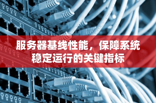 服务器基线性能，保障系统稳定运行的关键指标
