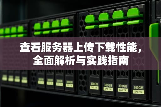 查看服务器上传下载性能，全面解析与实践指南
