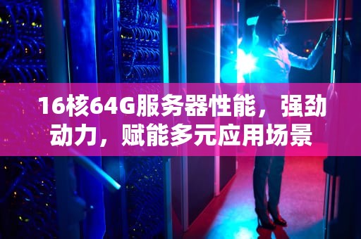 16核64G服务器性能，强劲动力，赋能多元应用场景