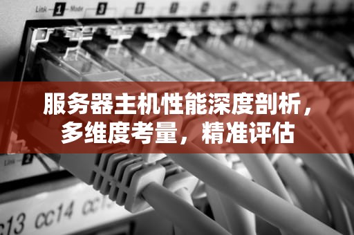 服务器主机性能深度剖析，多维度考量，精准评估