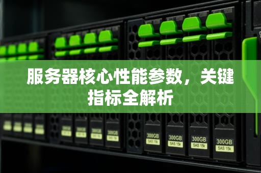 服务器核心性能参数，关键指标全解析