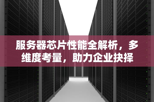 服务器芯片性能全解析，多维度考量，助力企业抉择