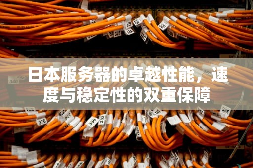 日本服务器的卓越性能，速度与稳定性的双重保障