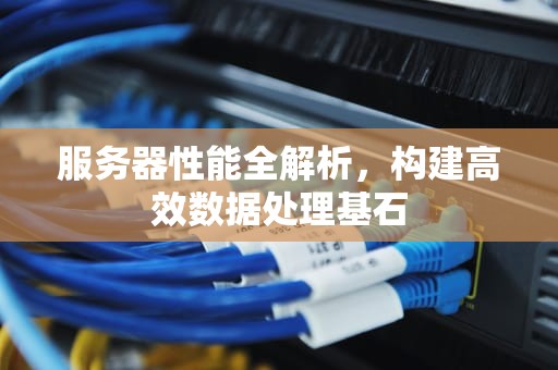 服务器性能全解析，构建高效数据处理基石