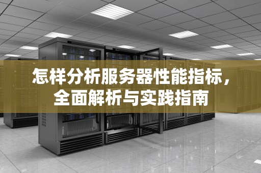 怎样分析服务器性能指标，全面解析与实践指南