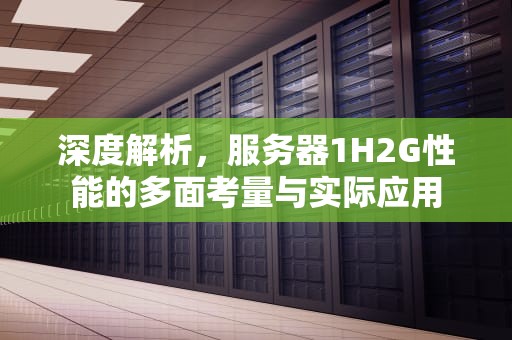 深度解析，服务器1H2G性能的多面考量与实际应用