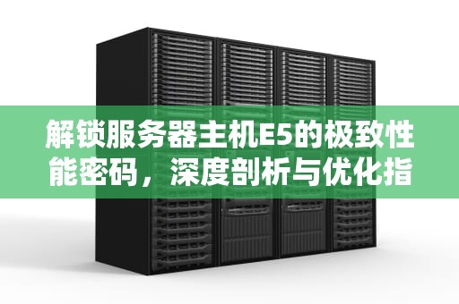 解锁服务器主机E5的极致性能密码，深度剖析与优化指南