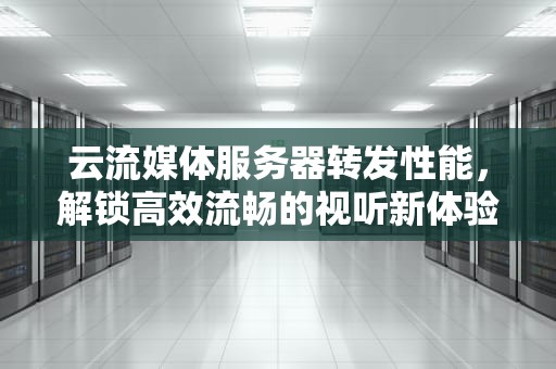 云流媒体服务器转发性能，解锁高效流畅的视听新体验