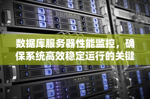 数据库服务器性能监控，确保系统高效稳定运行的关键