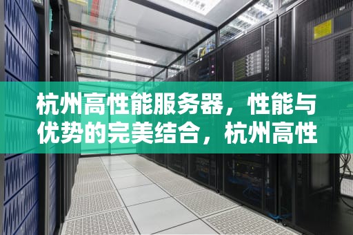 杭州高性能服务器，性能与优势的完美结合，杭州高性能服务器厂家