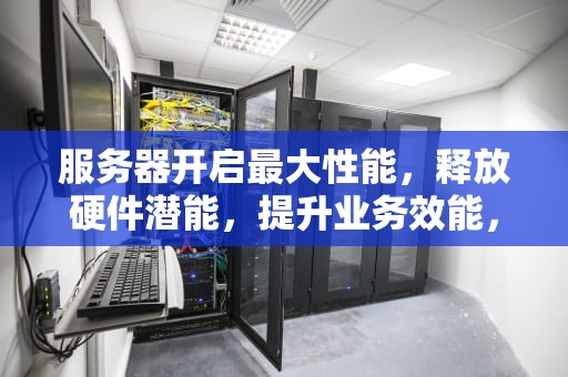 服务器开启最大性能，释放硬件潜能，提升业务效能，服务器开启最大性能模式