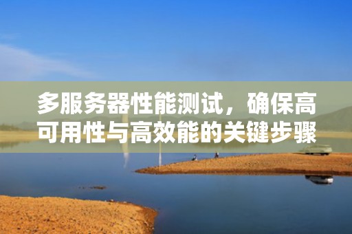 多服务器性能测试，确保高可用性与高效能的关键步骤，多服务器性能测试怎么测试