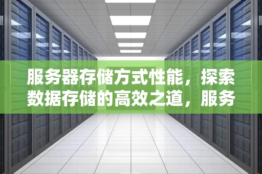 服务器存储方式性能，探索数据存储的高效之道，服务器存储方式性能有哪些