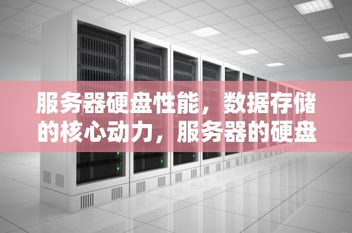 服务器硬盘性能，数据存储的核心动力，服务器的硬盘性能怎么看