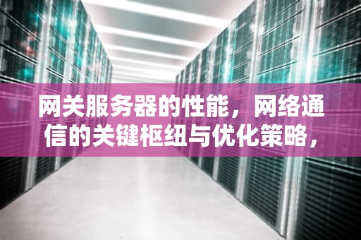 网关服务器的性能，网络通信的关键枢纽与优化策略，网关服务器的性能指标