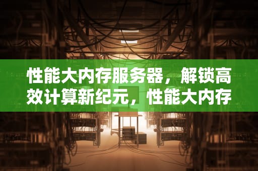 性能大内存服务器，解锁高效计算新纪元，性能大内存服务器推荐
