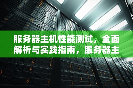 服务器主机性能测试，全面解析与实践指南，服务器主机性能测试方法