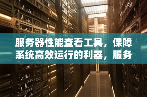 服务器性能查看工具，保障系统高效运行的利器，服务器 性能查看工具在哪
