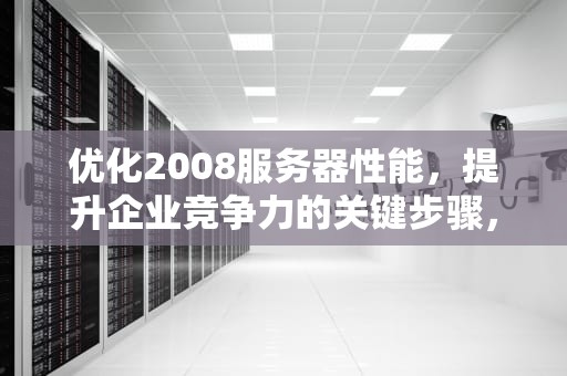 优化2008服务器性能，提升企业竞争力的关键步骤，优化2008服务器性能的方法