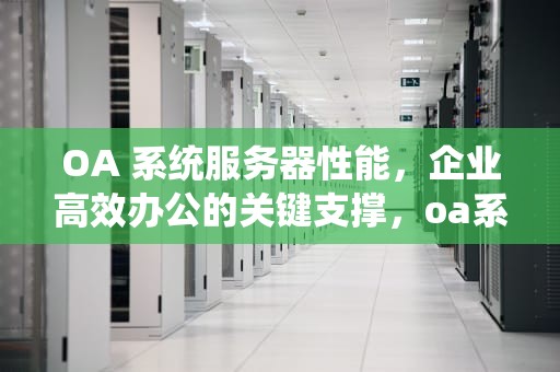 OA 系统服务器性能，企业高效办公的关键支撑，oa系统对服务器的要求