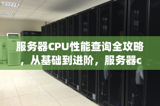 服务器CPU性能查询全攻略，从基础到进阶，服务器cpu性能查询
