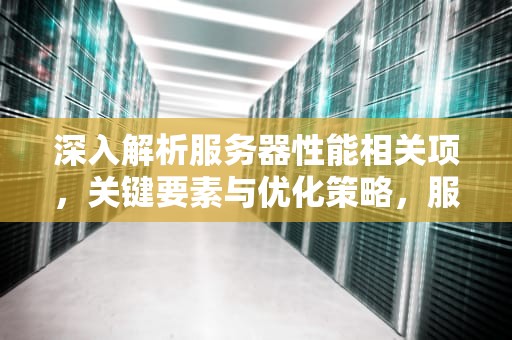 深入解析服务器性能相关项，关键要素与优化策略，服务器性能相关项目有哪些