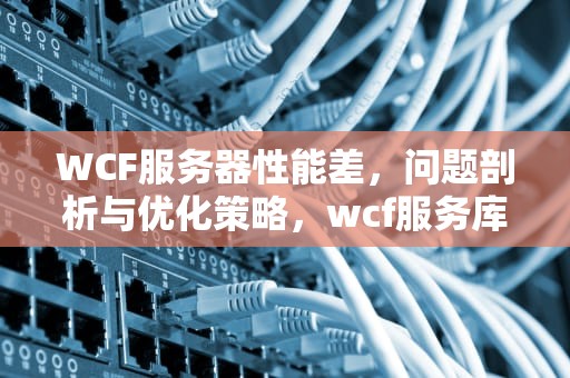 WCF服务器性能差，问题剖析与优化策略，wcf服务库