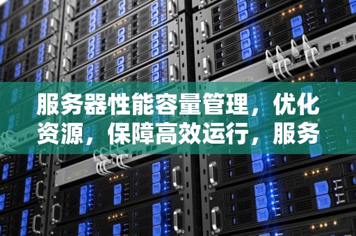 服务器性能容量管理，优化资源，保障高效运行，服务器 性能容量管理是什么