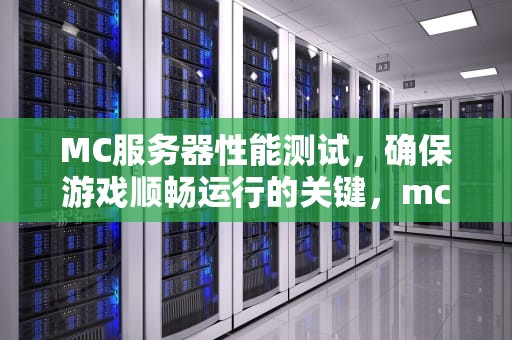 MC服务器性能测试，确保游戏顺畅运行的关键，mc测试服务器性能的软件