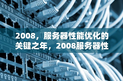 2008，服务器性能优化的关键之年，2008服务器性能优化方案