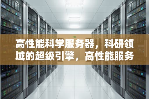 高性能科学服务器，科研领域的超级引擎，高性能服务器功能
