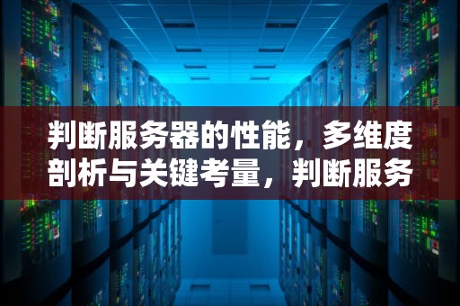 判断服务器的性能，多维度剖析与关键考量，判断服务器的性能指标