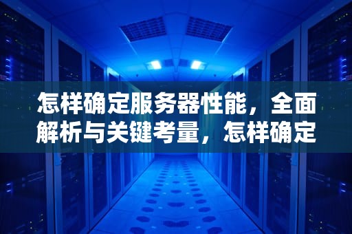 怎样确定服务器性能，全面解析与关键考量，怎样确定服务器性能好坏