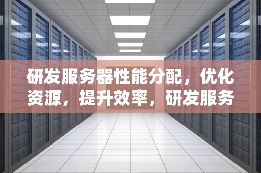研发服务器性能分配，优化资源，提升效率，研发服务器性能分配原则