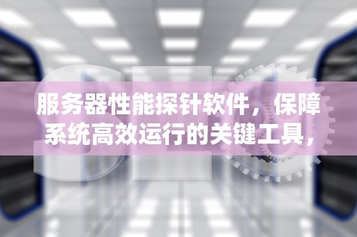 服务器性能探针软件，保障系统高效运行的关键工具，服务器性能探针软件下载