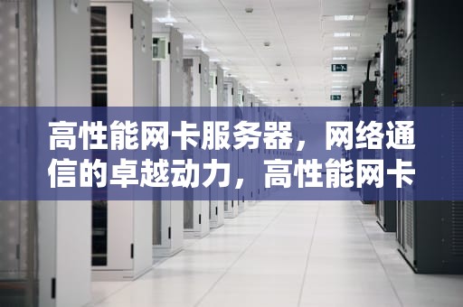 高性能网卡服务器，网络通信的卓越动力，高性能网卡服务器有哪些