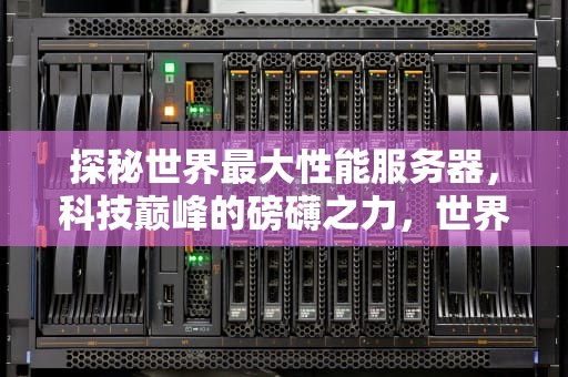 探秘世界最大性能服务器，科技巅峰的磅礴之力，世界最大性能服务器是什么